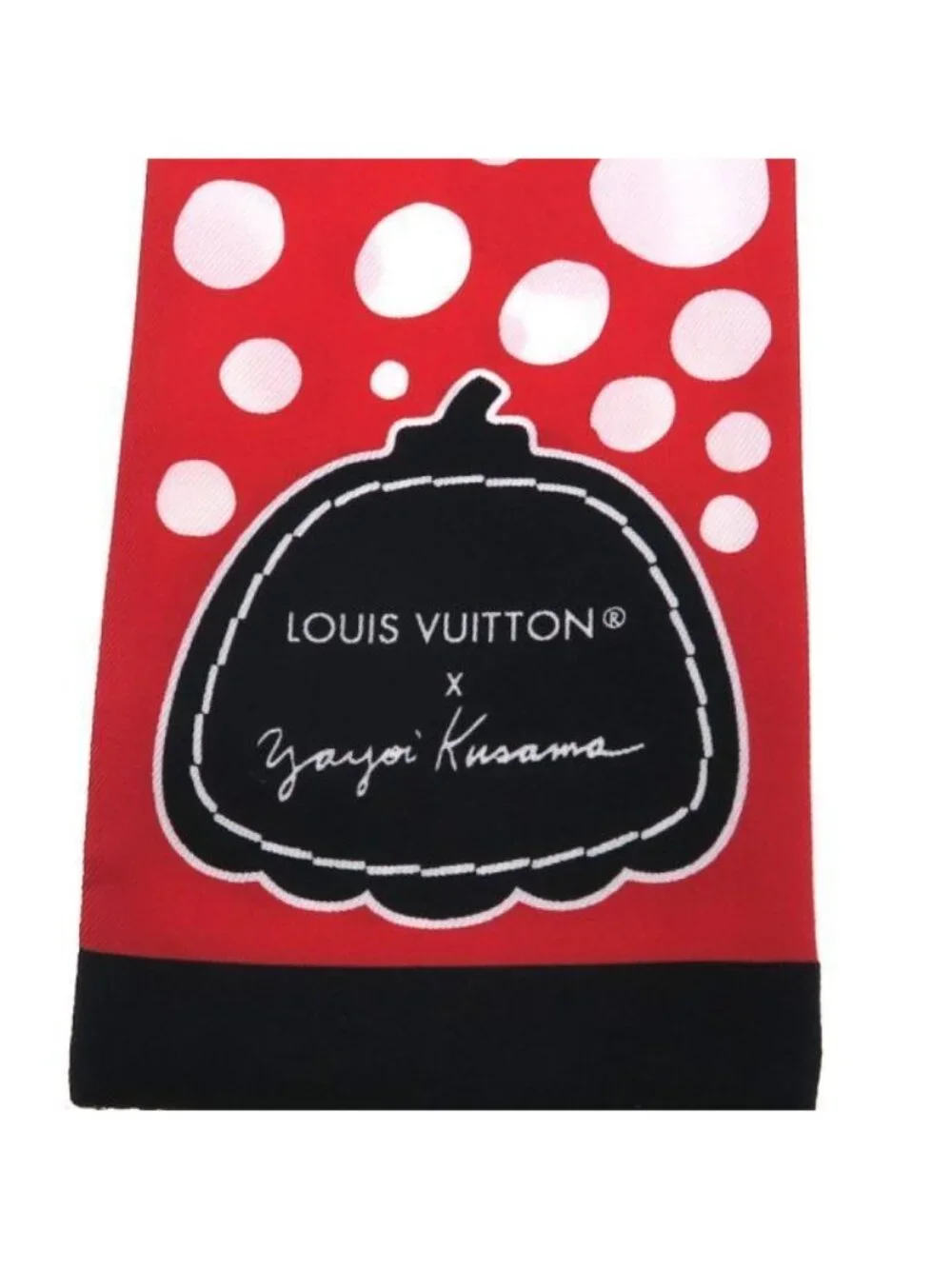 Louis Vuitton LV Yk Bandeau Infinity Dot Pumpkin Yayoi Kusama